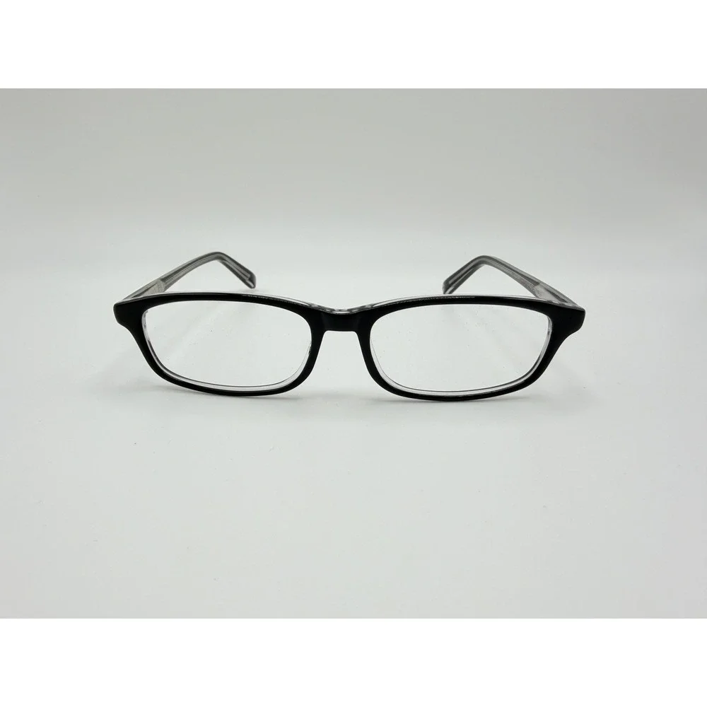 Warby Parker Nedwin 102 Rectangular Black Eyeglass Frame Only 51-15-140 Unisex
